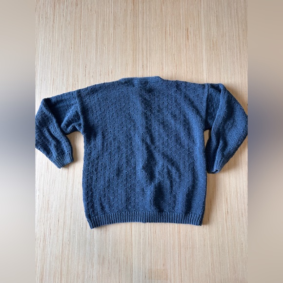RARE! Vintage Hand Knit Cardigan - Picture 7 of 7